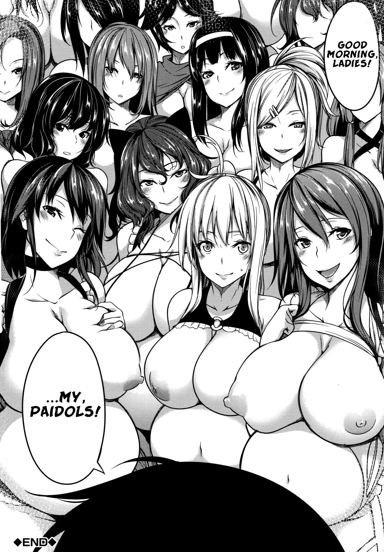 Hentai Manga Comic-P@idol M@ster! Ch.1-4-Read-180